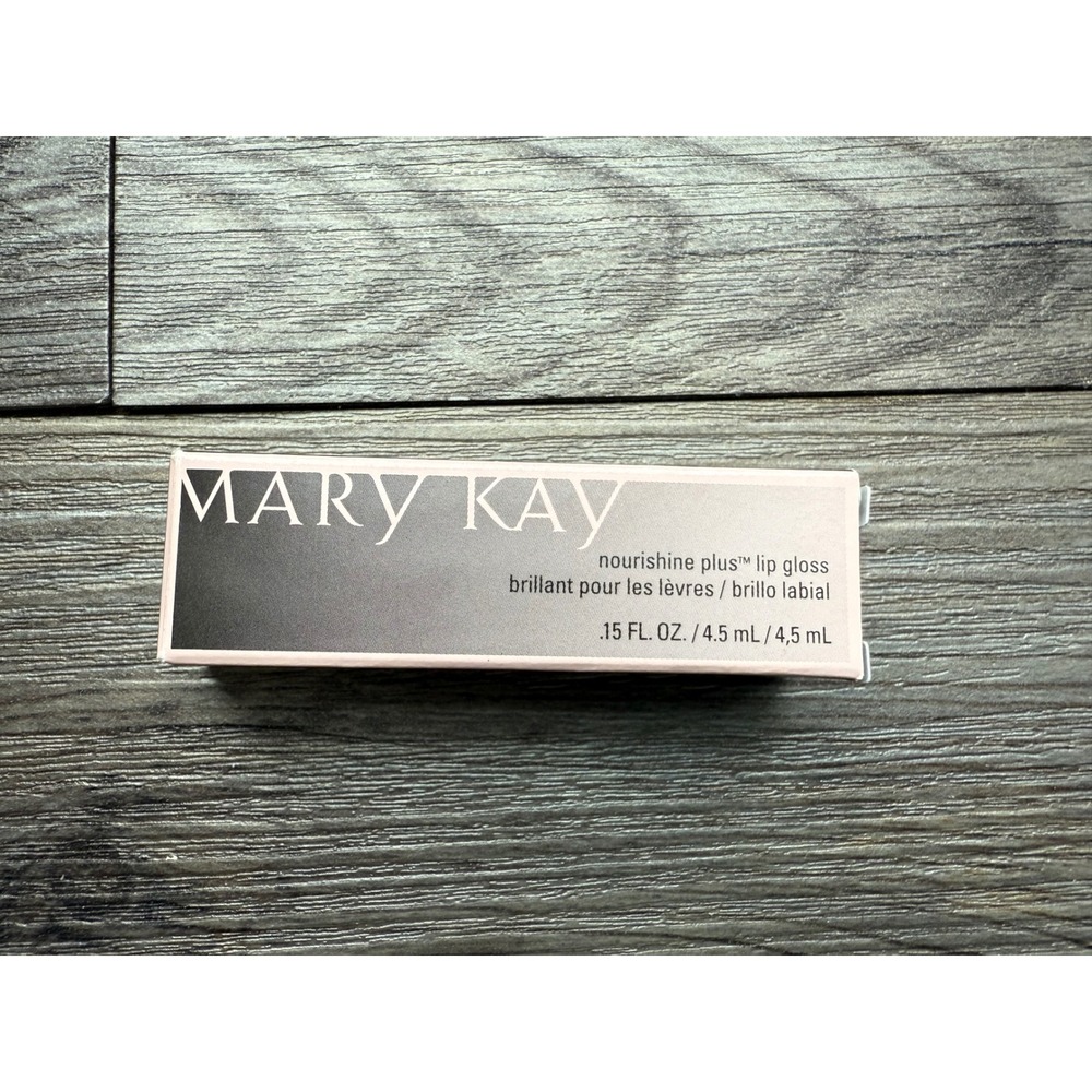 Mary Kay Nourishine Plus Lip Gloss Rock‎ N Red 4.5 mL .15 FL OZ New